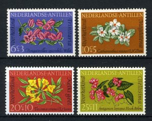 Netherlands Antilles - 1964 - NVPH 347-50 (Flowers) - MNH - ZO034
