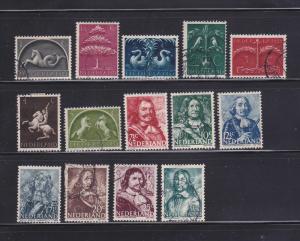 Netherlands 245-254, 256-257, 259-260 U Various