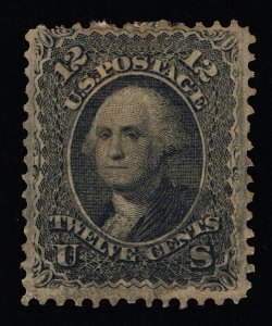 VERY AFFORDABLE GENUINE SCOTT #69 USED 1861 NBNC PRINTING BLACK #19306