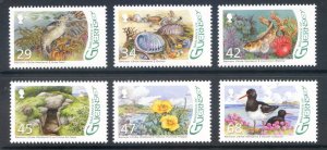 Guernsey 2006 Wetland Site set SG1123/1128 Unmounted mint