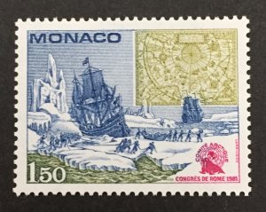 Monaco 1981 #1301, International Arctic Committee Congress, MNH.
