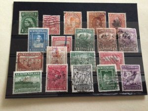 Newfoundland mounted mint or used stamps  A13222