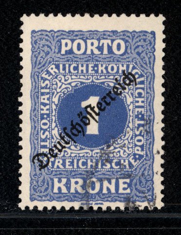 Austria 1919  Scott #J72 used