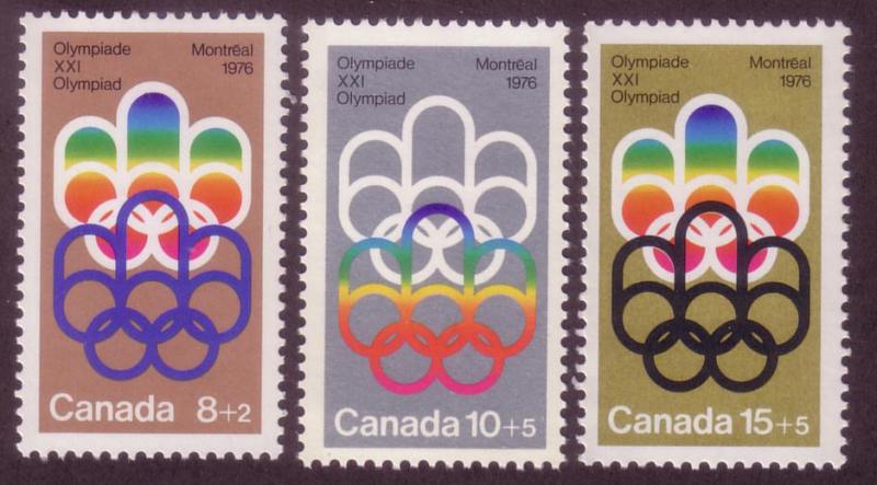 B1-3 Canada Olympic Semi-Postal, MNH CV $2.25