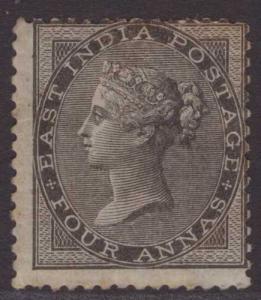 India - QV 1856-64 SG45 4a Black MM CV£1000