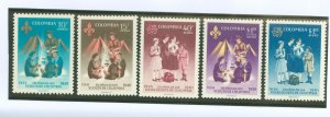 Colombia #746/C435-C438 Mint (NH) Single (Complete Set) (Scouts)