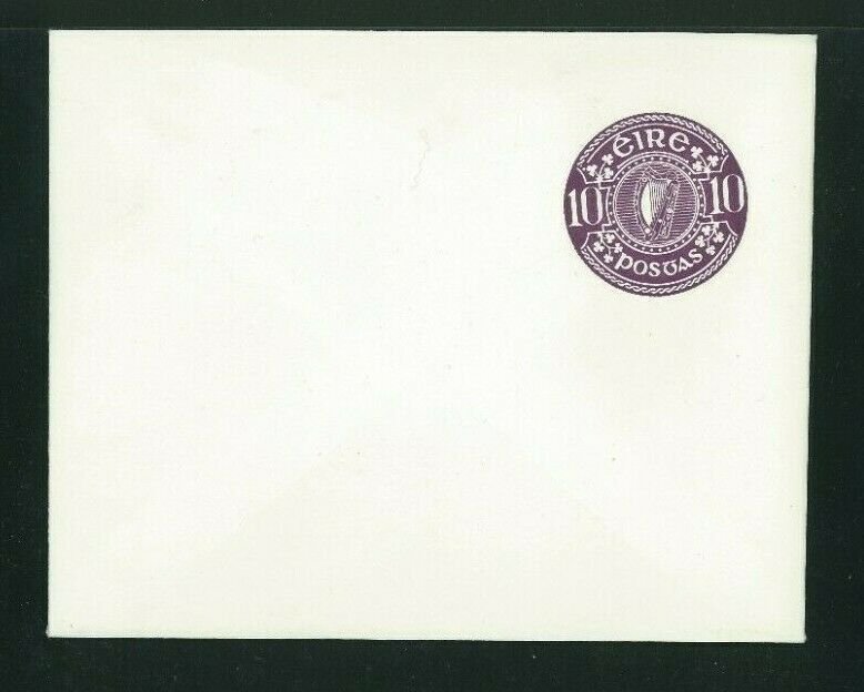 Ireland 1978 10p purple Postal Stationery Envelope, MacDonnell Whyte PSE12