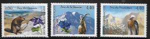 FRANCE 2514-2516 C/SET MNH NATIONAL PARKS