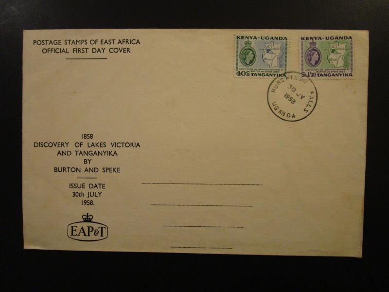 KUT 1958 QEII Series First DayCover  - Z6061