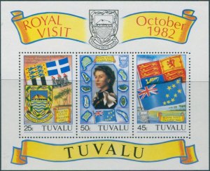Tuvalu 1982 SG199 Royal Visit MS MNH