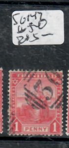 TRINIDAD    BRITANNIA 1D      SG 147   #50   VFU    P0324A H