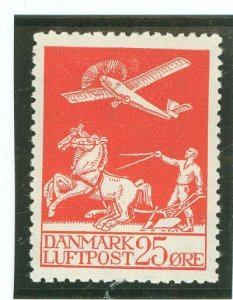 Denmark #C3 Unused Single