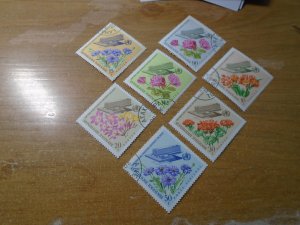 Togo  #  558-62 / C52-53  used   Flowers