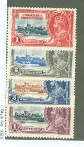 Somaliland Protectorate #77-80  Single (Complete Set)