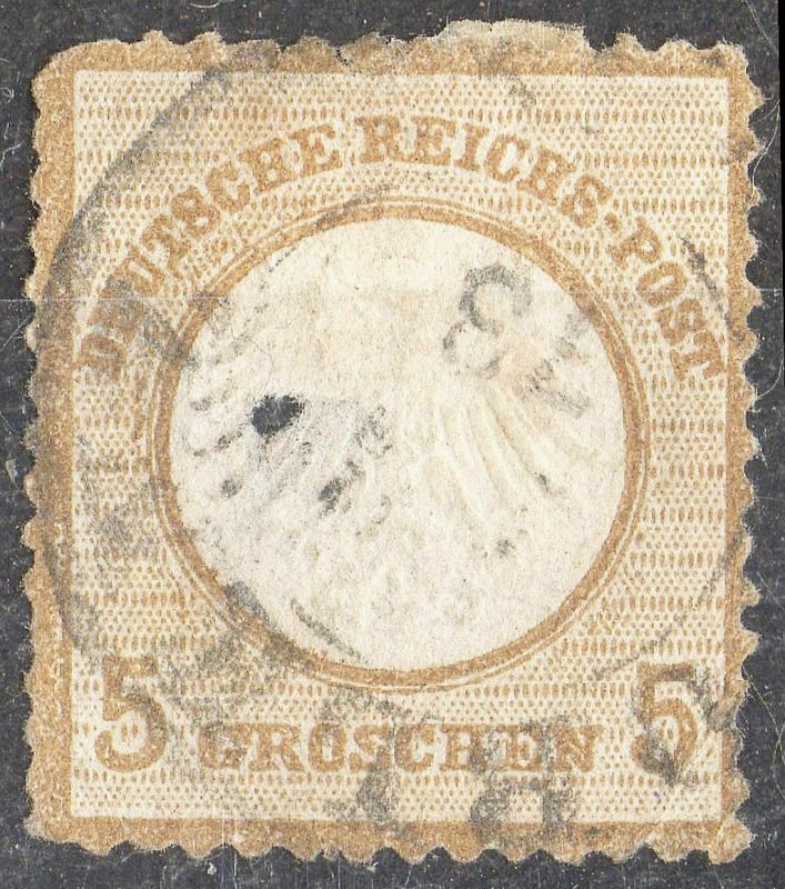 GERMANY Sc #6 (small shield) USED