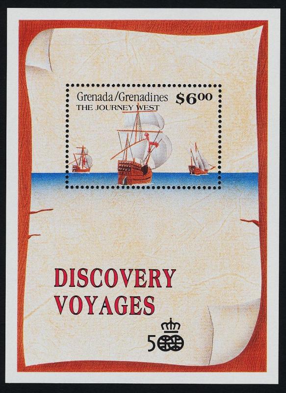 Grenada Grenadines 1307-8 MNH Christopher Columbus, Sailing Ships