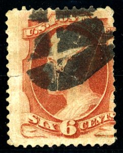 U.S. #137 USED WITH CERT