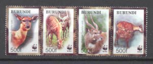 Burundi 774 MNH WWF-04 SCV7