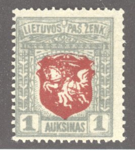 Lithuania, Scott #58, MNG