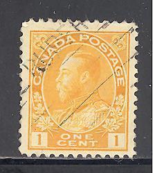 Canada Sc # 105, SG # 246 used (DT)