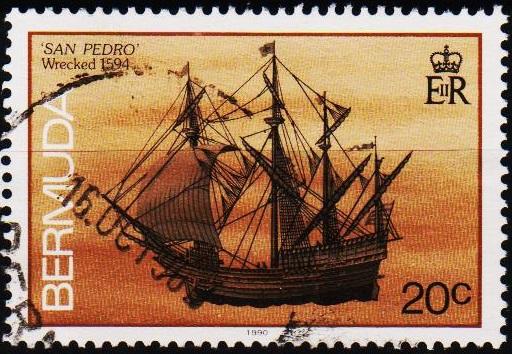 Bermuda. 1986 20c S.G.513A Fine Used