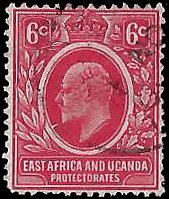 EAST AFRICA AND UGANDA   #33 USED (2)