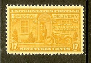 Scott #E18, 17c Special Delivery, VF Centering, MNH