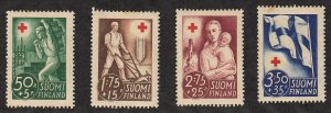 Finland - 1941 - SC B44-47 - H - Complete set