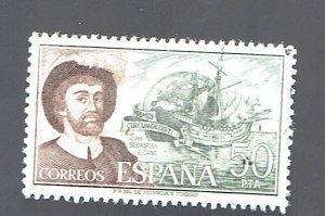 SPAIN SCOTT#1935 1976 JUAN SEBASTION ELCANO - USED