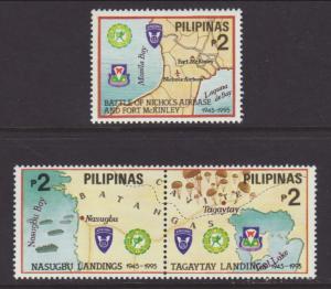 Philippines 2364-2365 Maps MNH VF