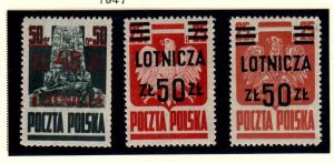 Poland  c19 - c20a MNH cat $ 15.00