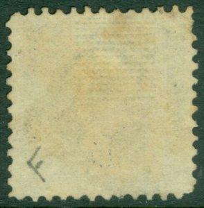 EDW1949SELL : USA 1869 Scott #115 Very Fine, Used. Nice stamp. Catalog $225.00. 