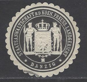 Danzig - duty seal of public prosecutor´s office