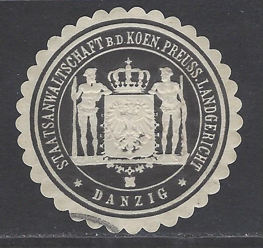 Danzig - duty seal of public prosecutor´s office