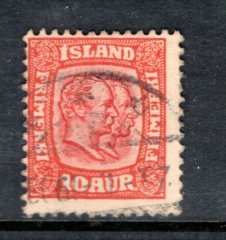 ICELAND 78 Kings Christian IX & Frederik VIII