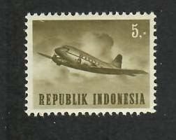 Indonesia;  Scott 632; 1964; Unused; NH; Planes