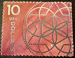 US # 5755 Floral Geometry $10 2023 Mint NH