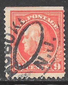 USA 415: 9c Franklin, used,  SE