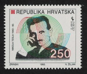 Croatia Nikola Tesla physicist 1993 MNH SG#222