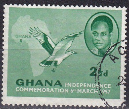 Ghana #2 F-VF Used (SU7842)