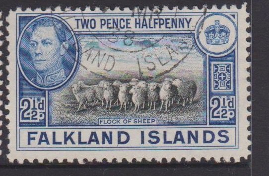 Falkland Islands Sc#87 Used