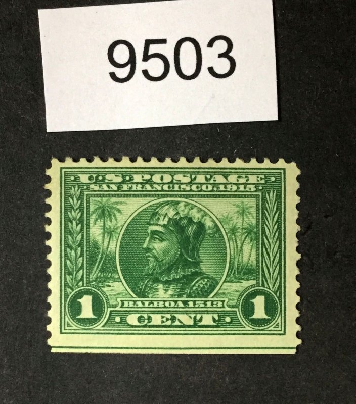 MOMEN: US STAMPS #397 MINT OG H LOT #9503