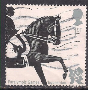 GB 2009 QE2 1st Olympic & Paralympics London Dressage SG 2987 ( H640 )