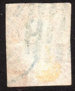 1861, US 30c, Franklin, Used trimmed, Sc 71