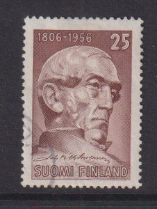 Finland    #339  cancelled  1956 Snellman, statesman