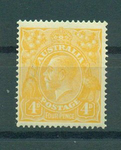 Australia sc# 31a mlh cat value $125.00