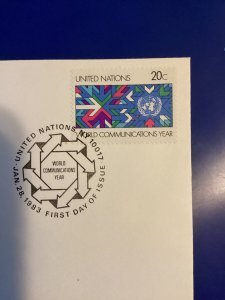 United Nations New York first day covers