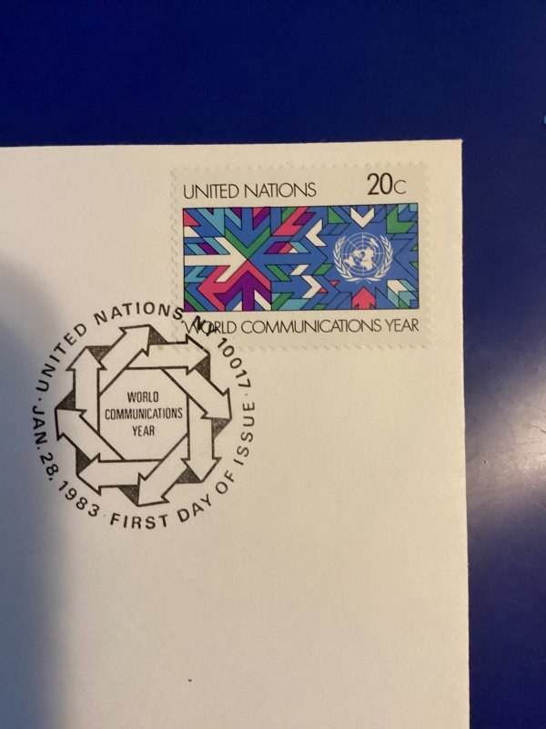 United Nations New York first day covers