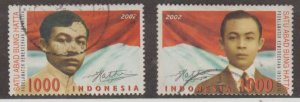 Indonesia Scott #2007-2008 Stamp - Used Set