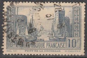 France #251  F-VF Used  CV $15.00  (S8186)